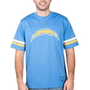 NFL Los Angeles Chargers Adults Soft Vintage Game Day Jersey Shirt XL New